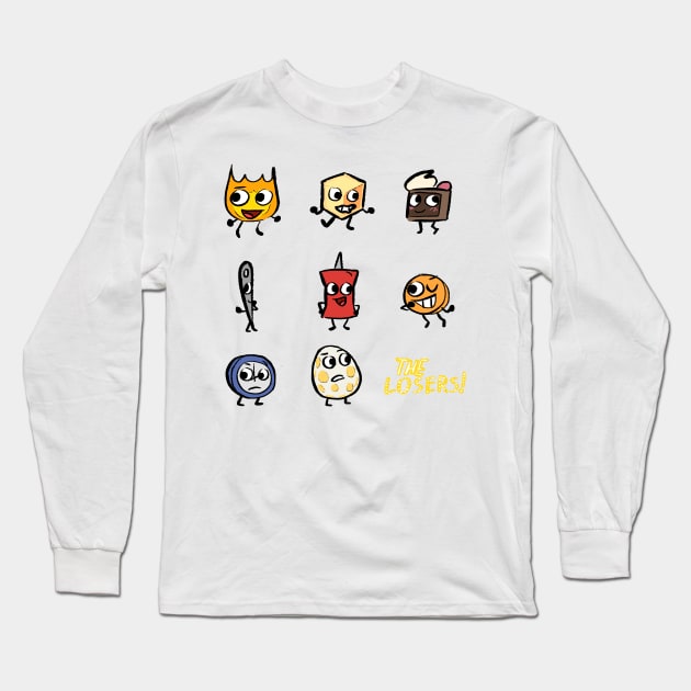 BFB THE LOSERS Pack Long Sleeve T-Shirt by MsBonnie